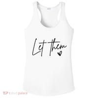 Let Them Inspirational Gifts Ladies PosiCharge Competitor Racerback Tank thumb 0