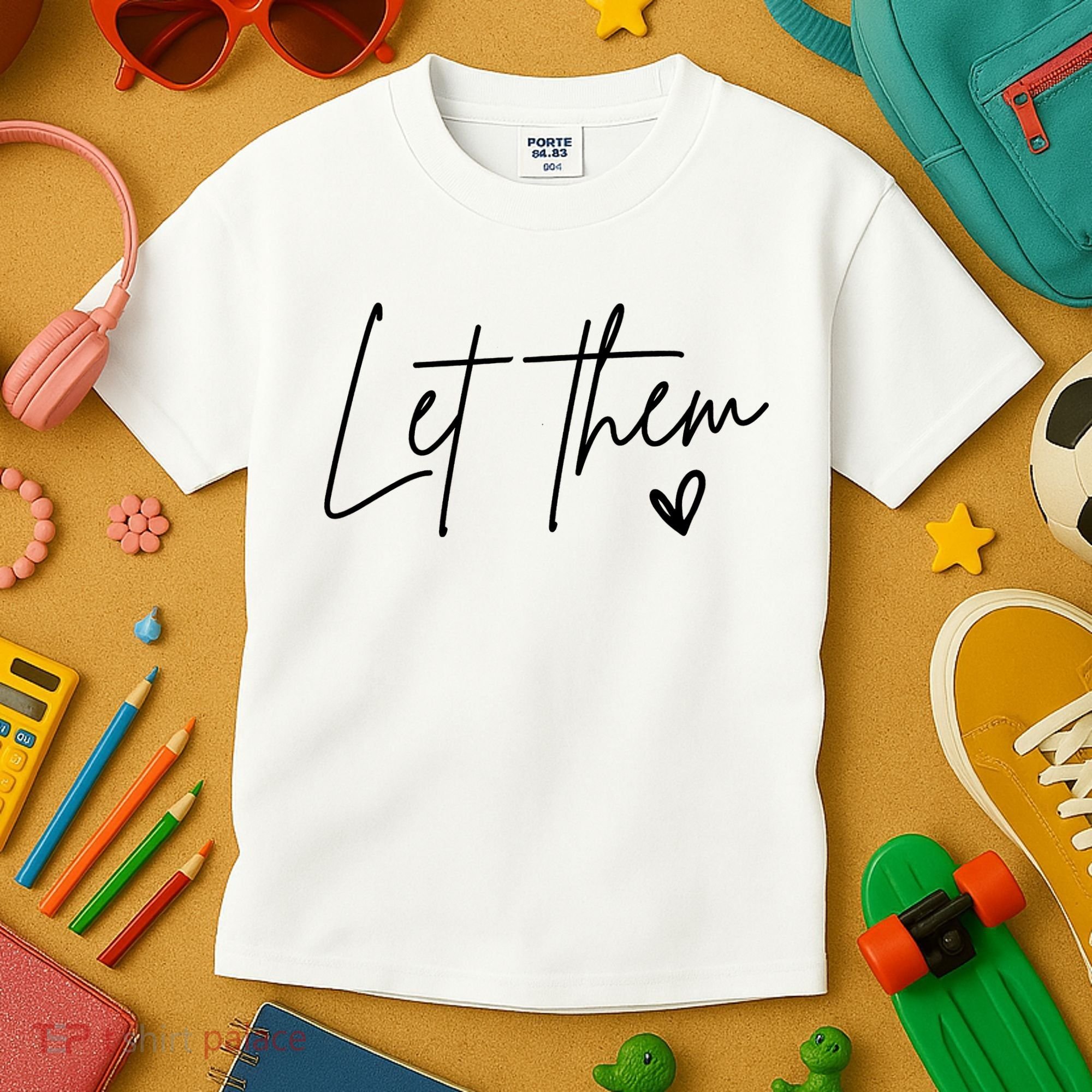 Let Them Inspirational Gifts Kids T-Shirt