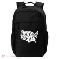 Land That I Love USA Flag Independence Day Backpack thumb 0