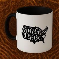 Land That I Love USA Flag Independence Day Coffee Mug thumb 2
