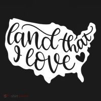 Land That I Love USA Flag Independence Day Women's Hoodie thumb 2