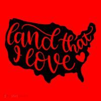 Land That I Love USA Flag Independence Day Santa Hat thumb 1