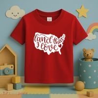 Land That I Love USA Flag Independence Day Toddler T-Shirt thumb 3