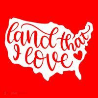 Land That I Love USA Flag Independence Day Kids T-Shirt thumb 4