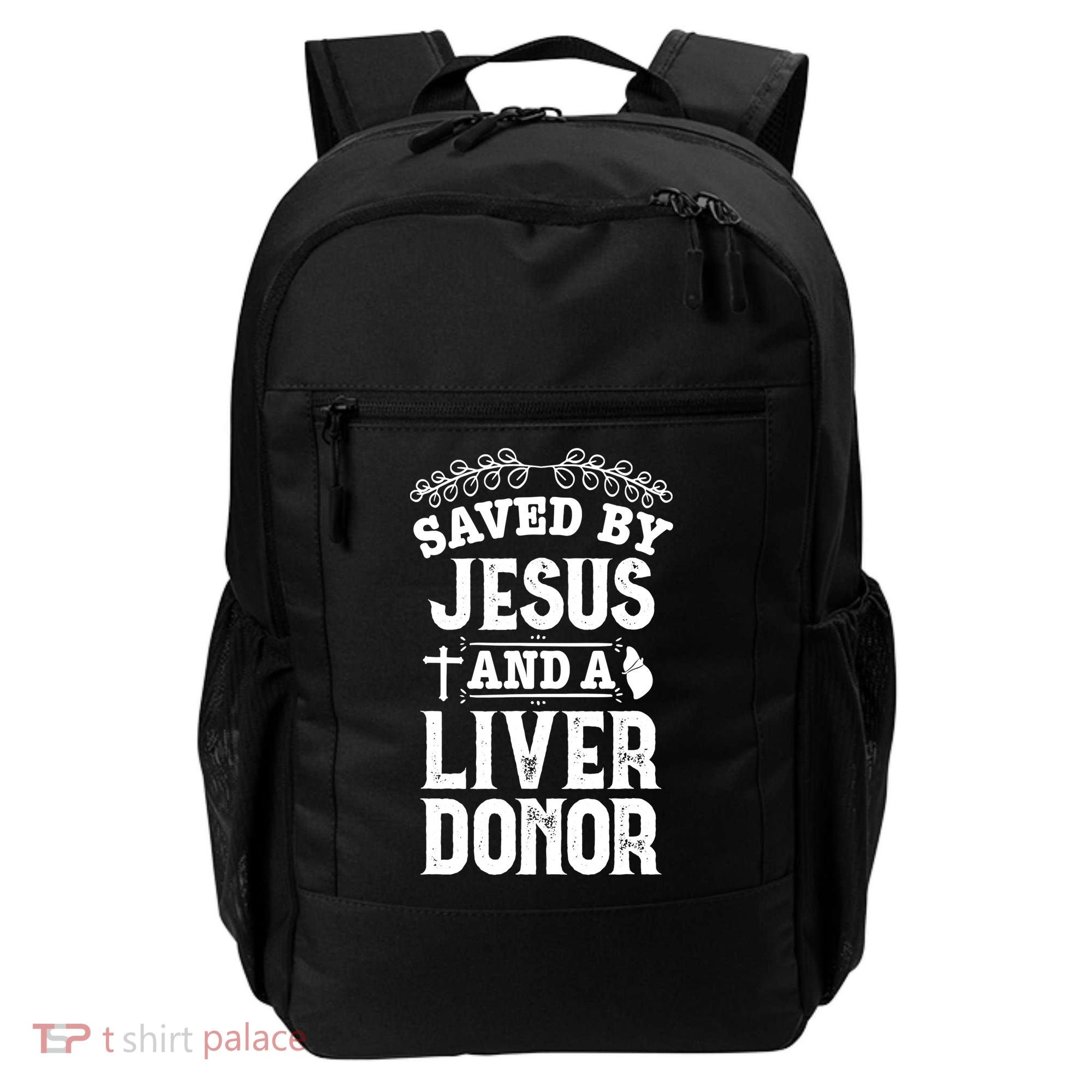 Liver Transplant Jesus Organ Donor Surgery Recovery Backpack