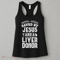 Liver Transplant Jesus Organ Donor Surgery Recovery Women's Tank Top thumb 3
