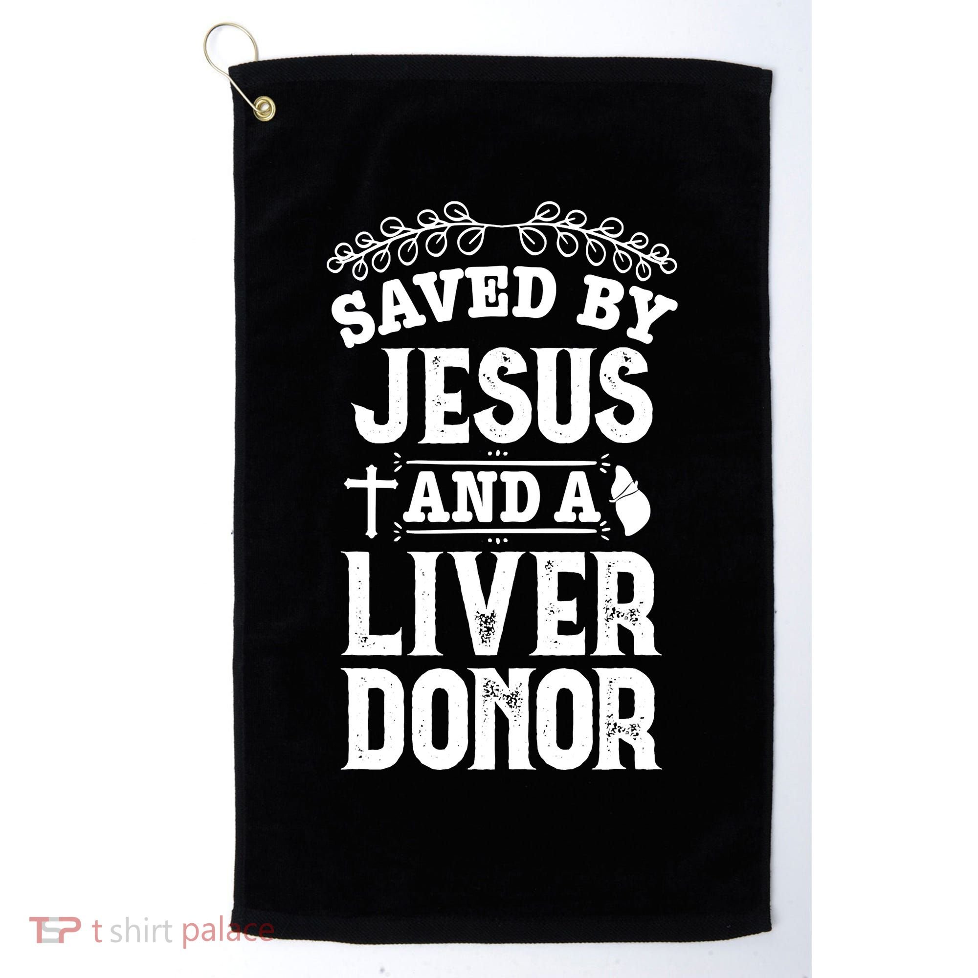 Liver Transplant Jesus Organ Donor Surgery Recovery Golf Towel