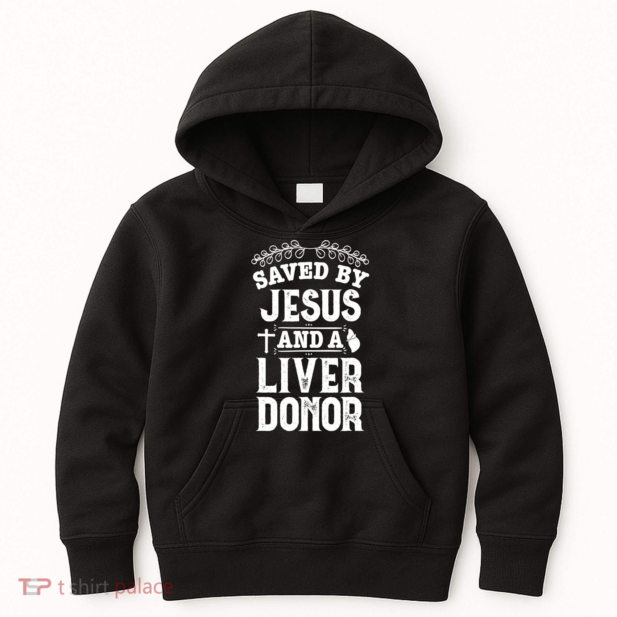Liver Transplant Jesus Organ Donor Surgery Recovery Kids Hoodie