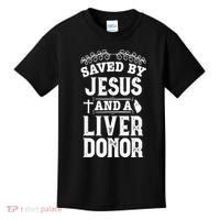 Liver Transplant Jesus Organ Donor Surgery Recovery Kids T-Shirt thumb 0
