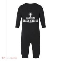 Looking To Jesus Christ Infant Fleece One Piece thumb 0
