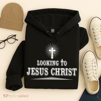 Looking To Jesus Christ Hoodie thumb 4