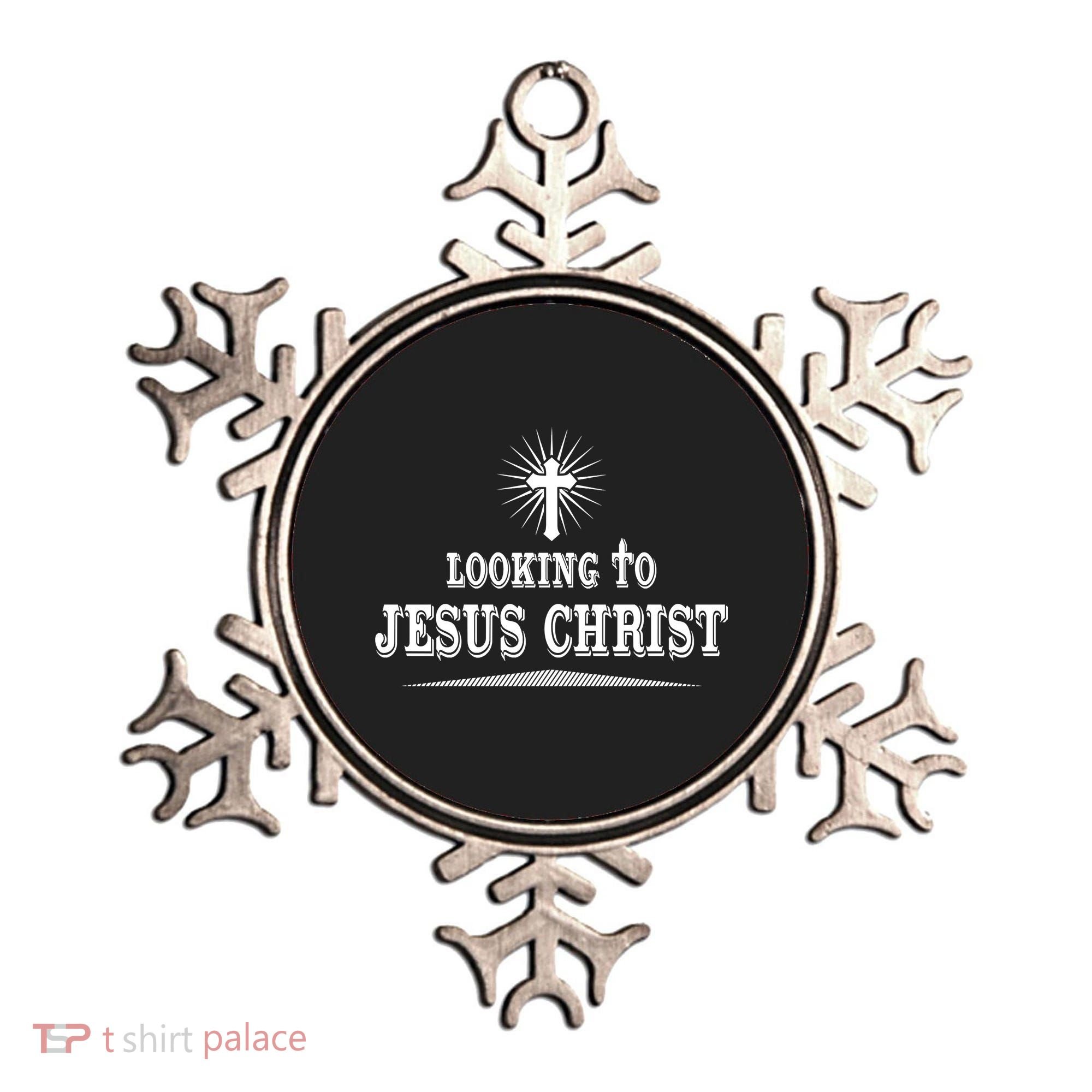 Looking To Jesus Christ Ornament