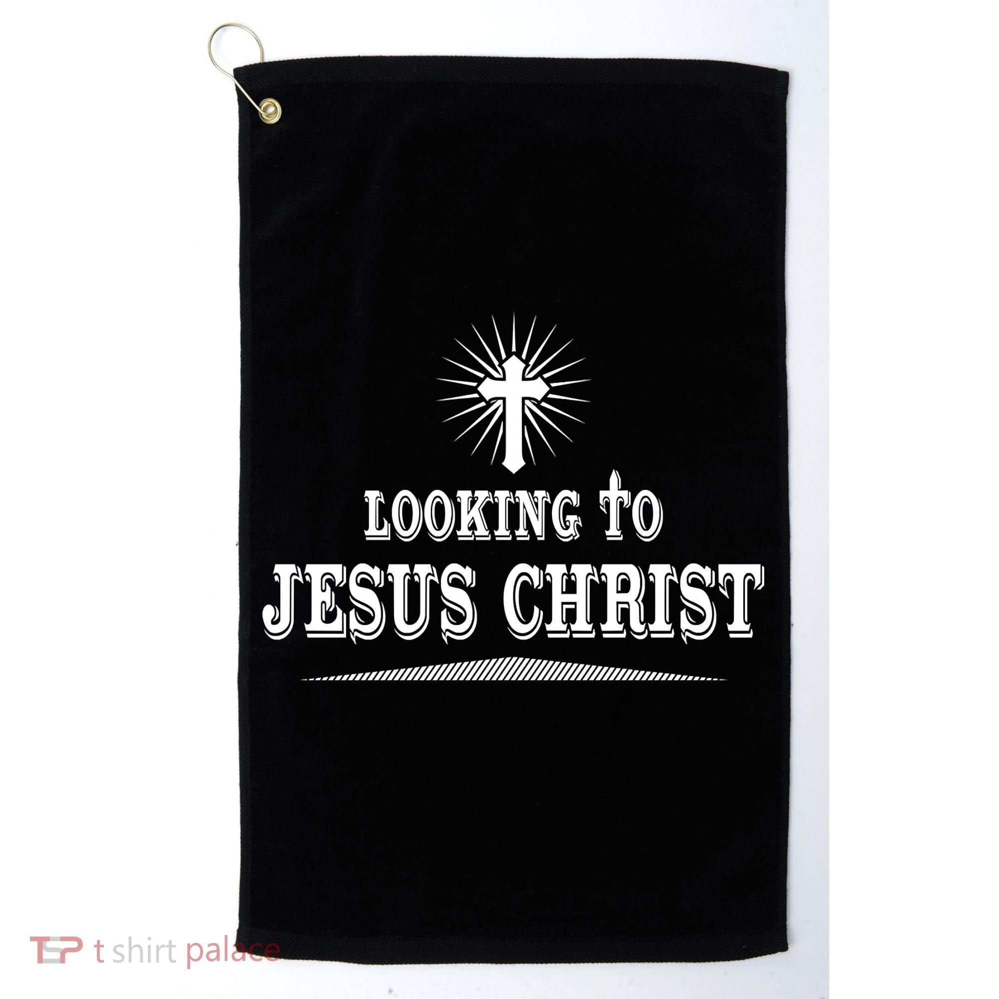 Looking To Jesus Christ Golf Towel