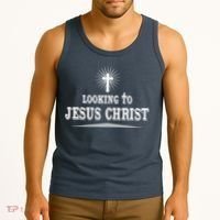 Looking To Jesus Christ Tank Top thumb 3