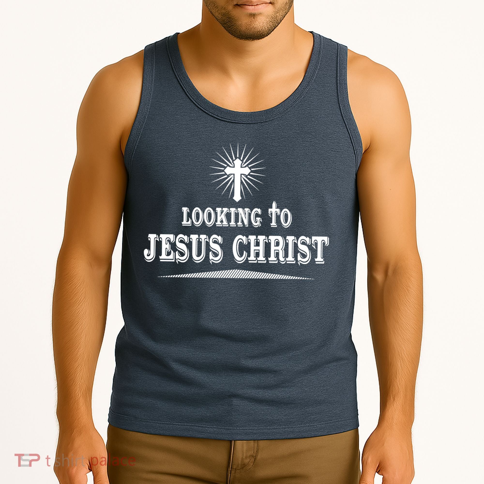 Looking To Jesus Christ Tank Top