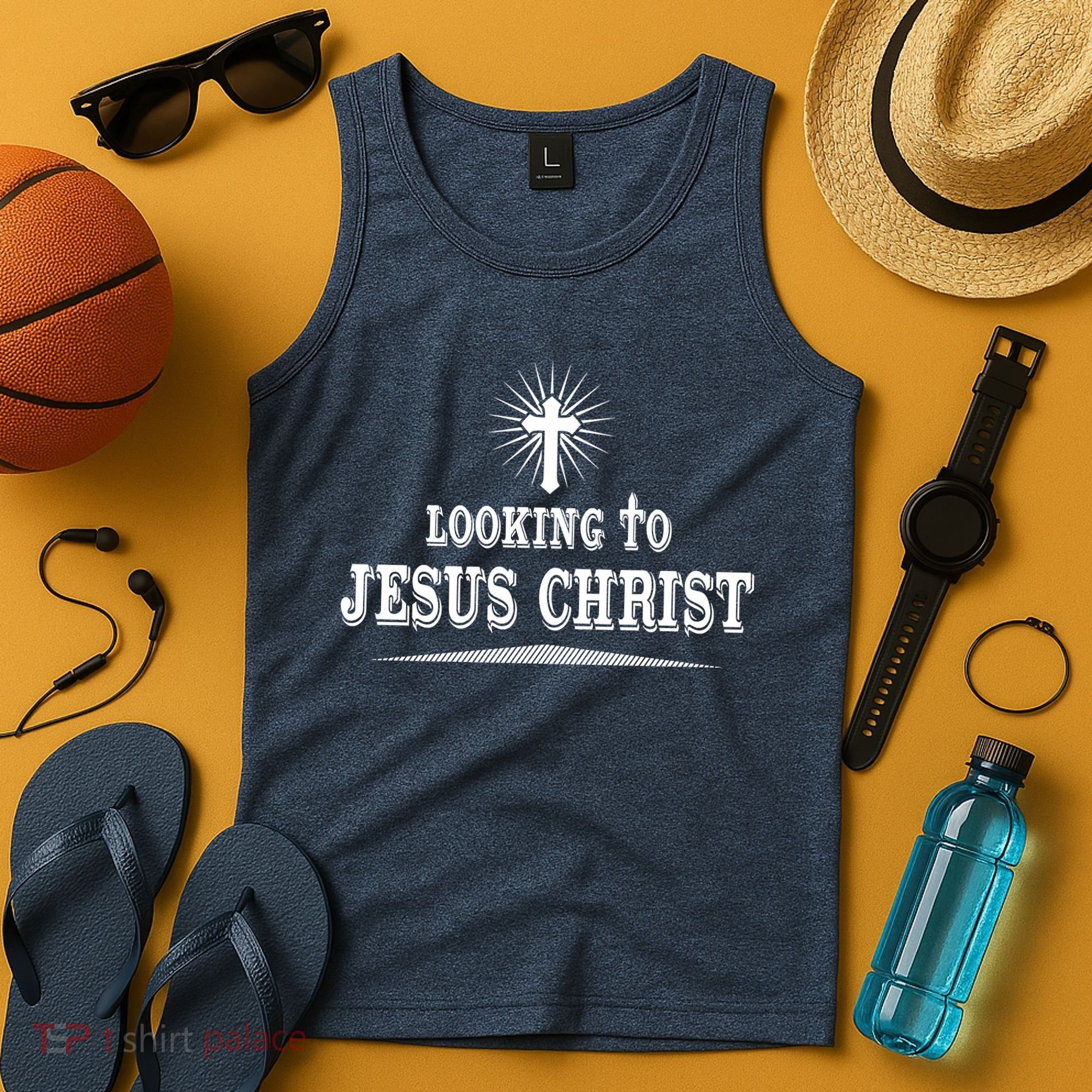 Looking To Jesus Christ Tank Top