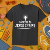 Looking To Jesus Christ Kids T-Shirt thumb 3