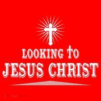Looking To Jesus Christ Santa Hat thumb 1