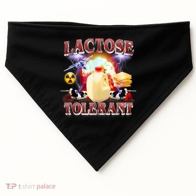Lactose Tolerant USA-Made Doggie Bandana