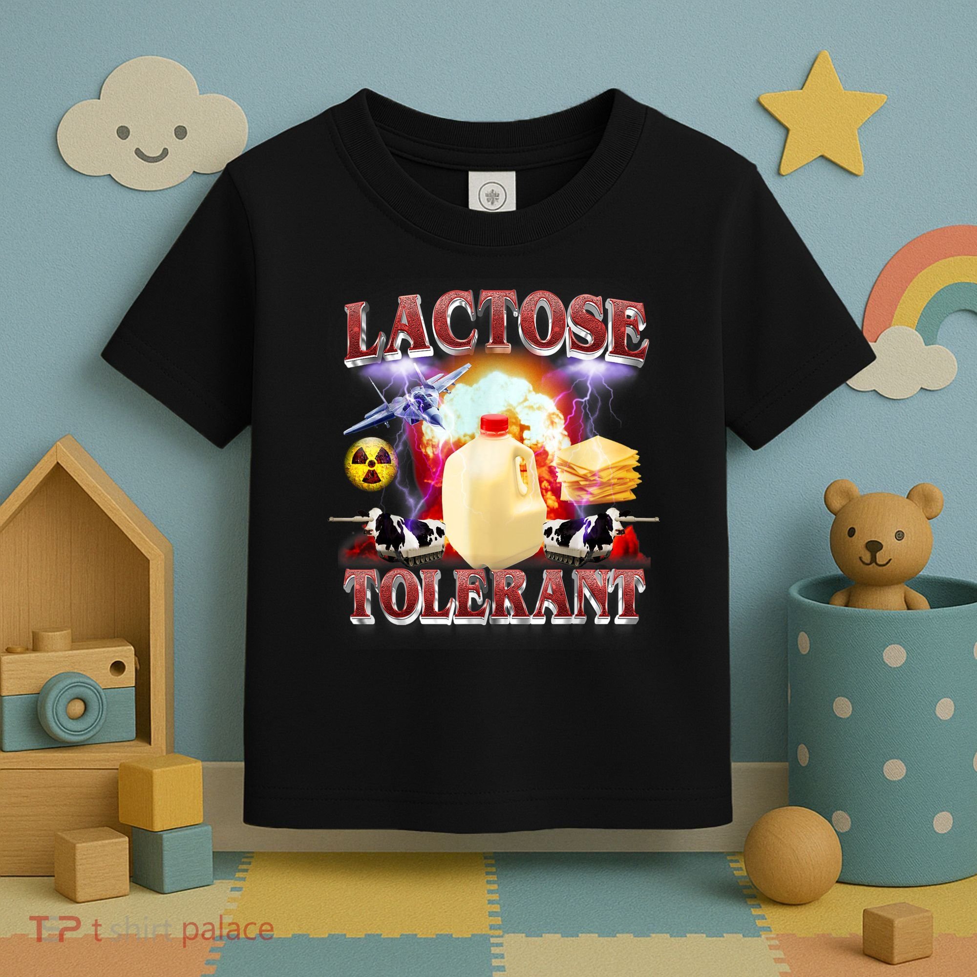 Lactose Tolerant Toddler T-Shirt
