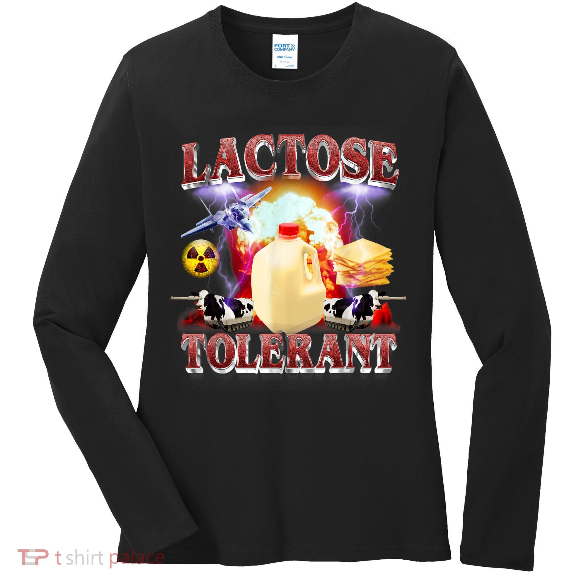 Lactose Tolerant Women's Long Sleeve Shirt