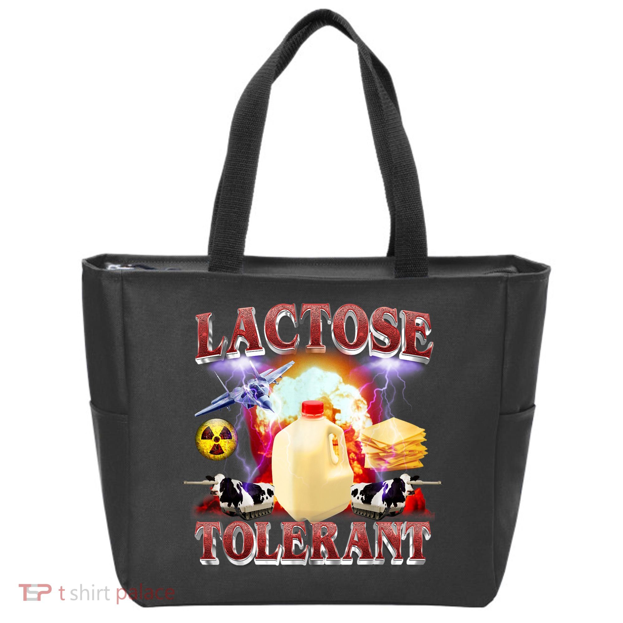 Lactose Tolerant Tote Bag