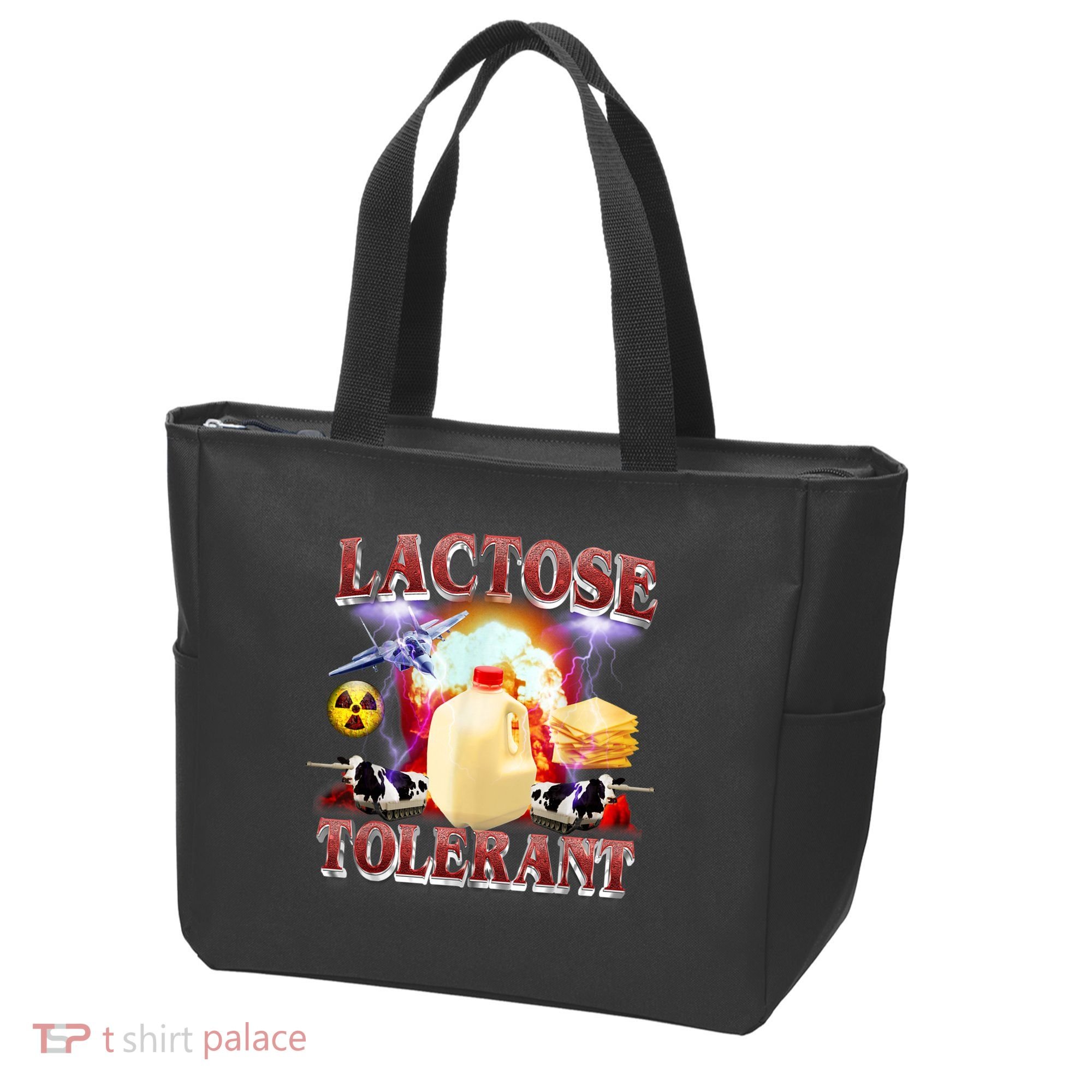 Lactose Tolerant Tote Bag