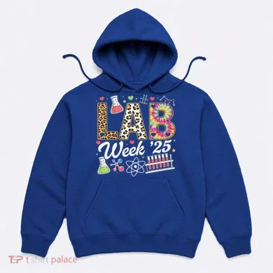 Laboratory Tech Leopard Medical Technician Hoodie