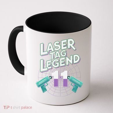 Laser Tag Legend 11th Birthday Party Coffee Mug