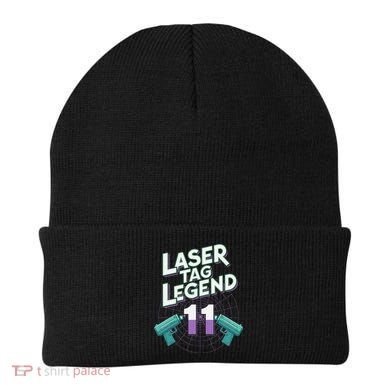 Laser Tag Legend 11th Birthday Party Beanie