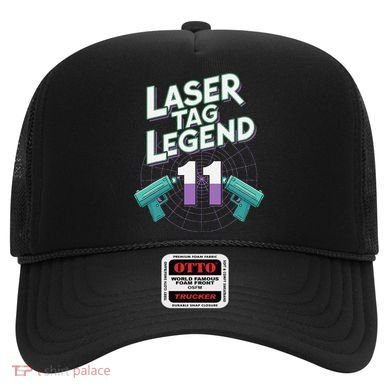 Laser Tag Legend 11th Birthday Party Hat