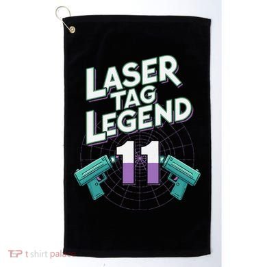Laser Tag Legend 11th Birthday Party Golf Towel