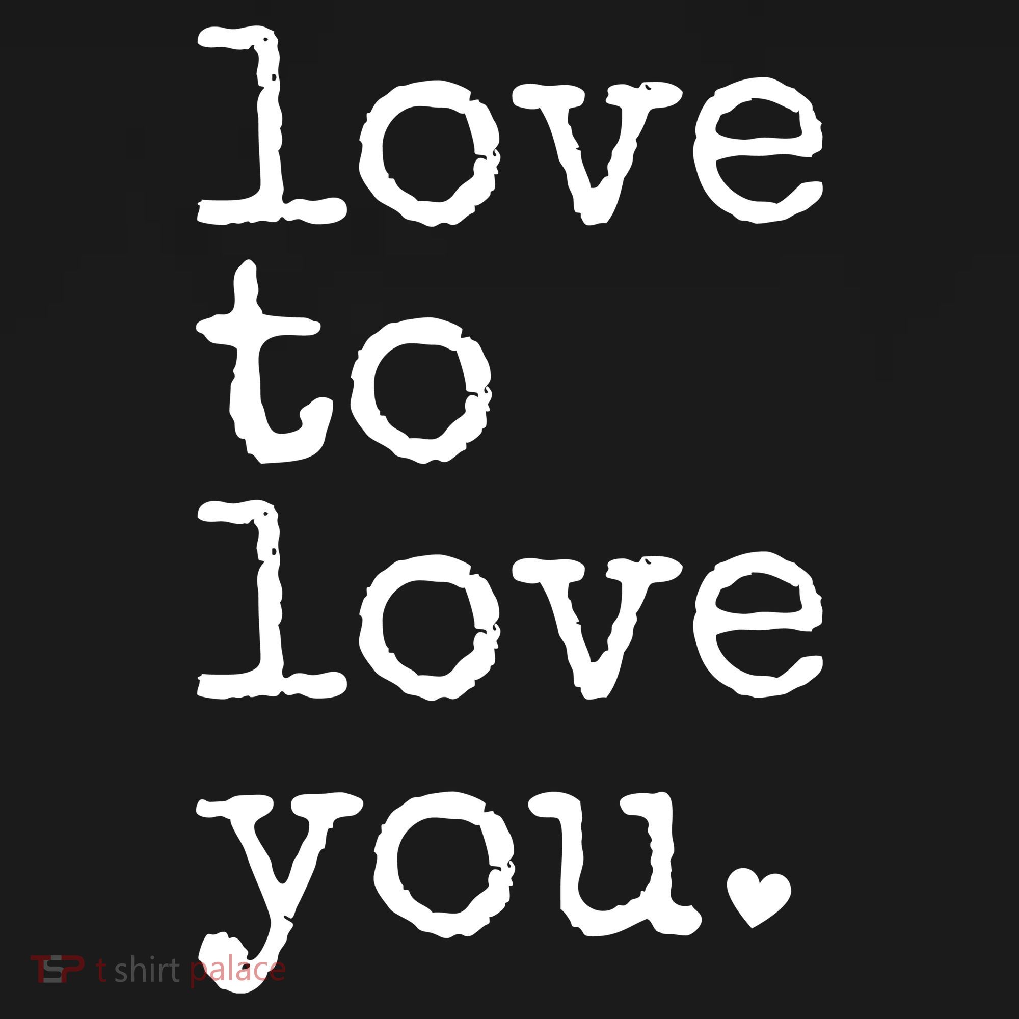 Love To Love You Cute Valentine Coaster