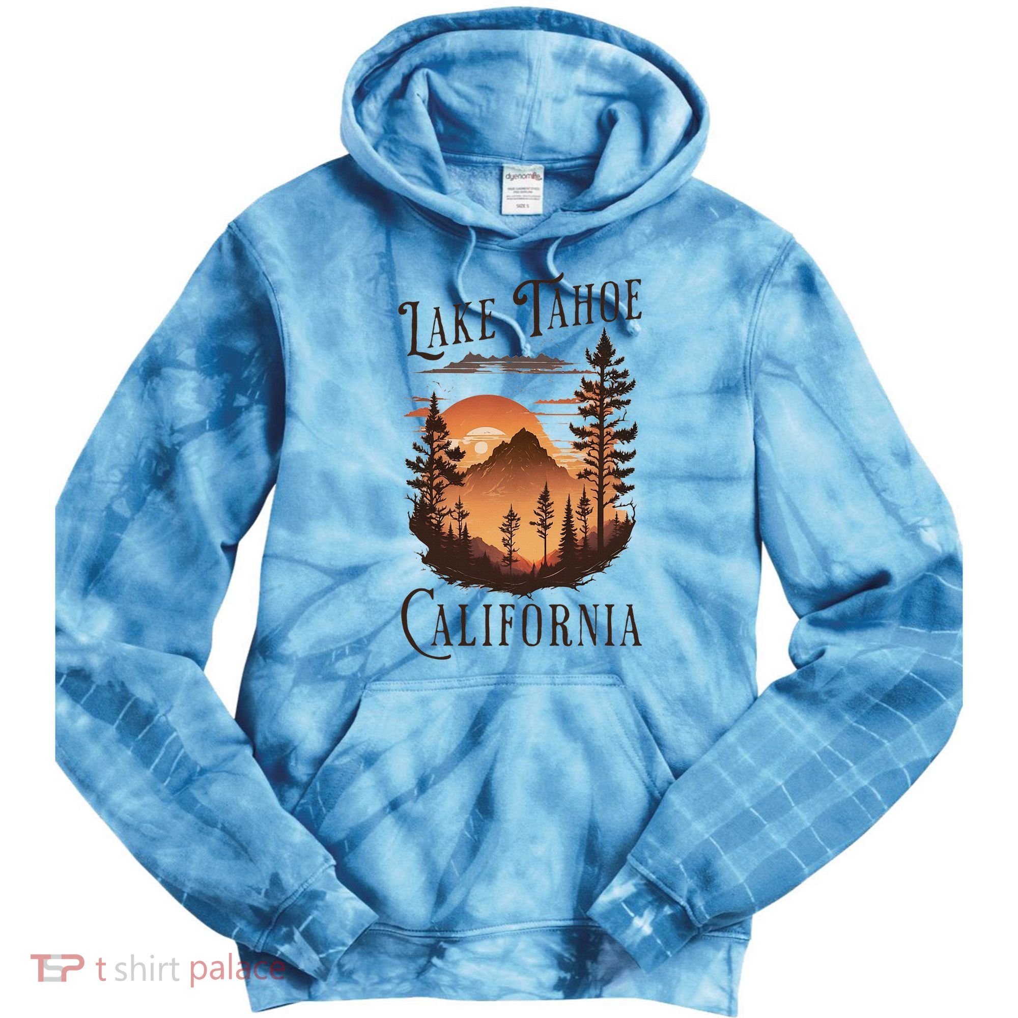 Lake Tahoe Tie Dye Hoodie