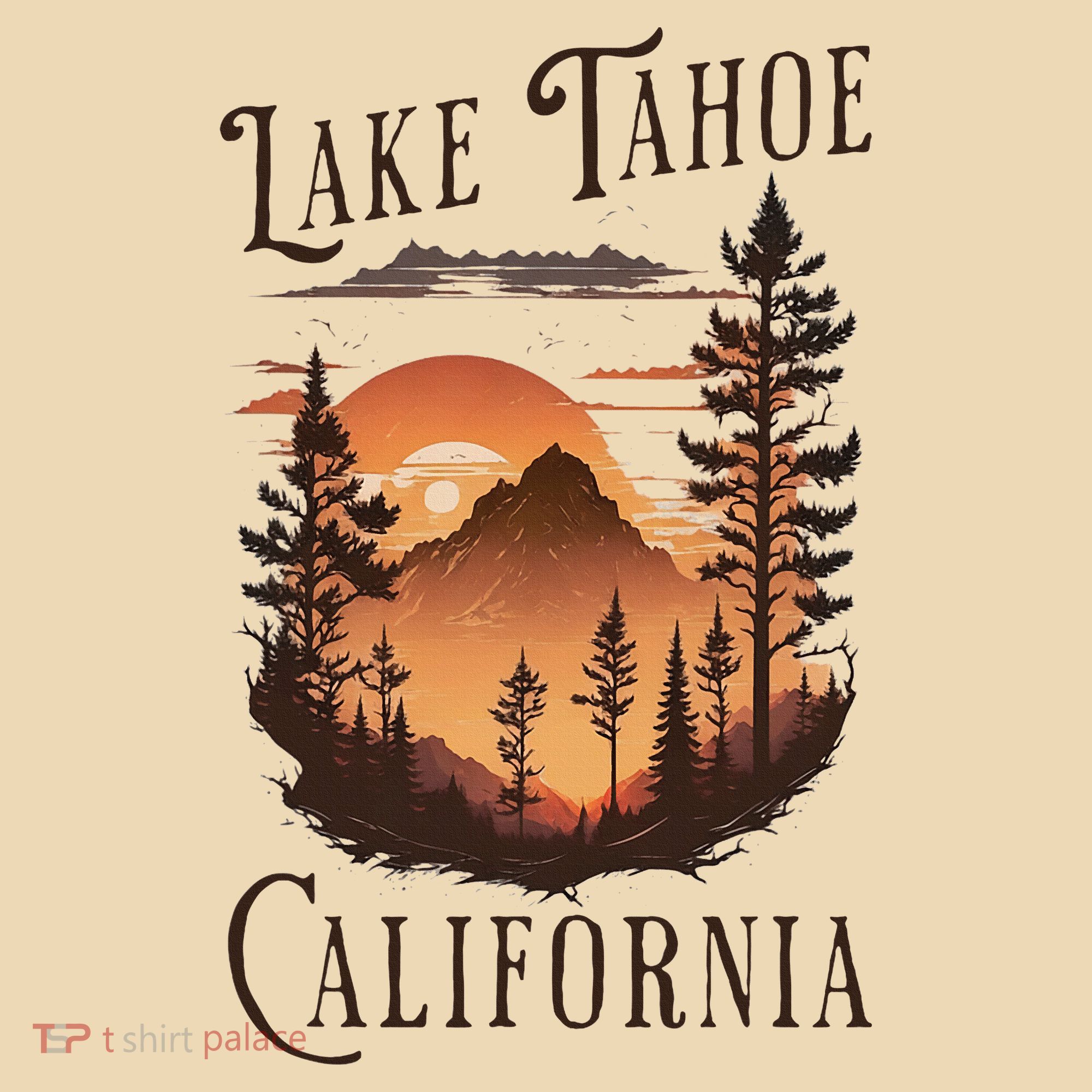 Lake Tahoe Tote Bag