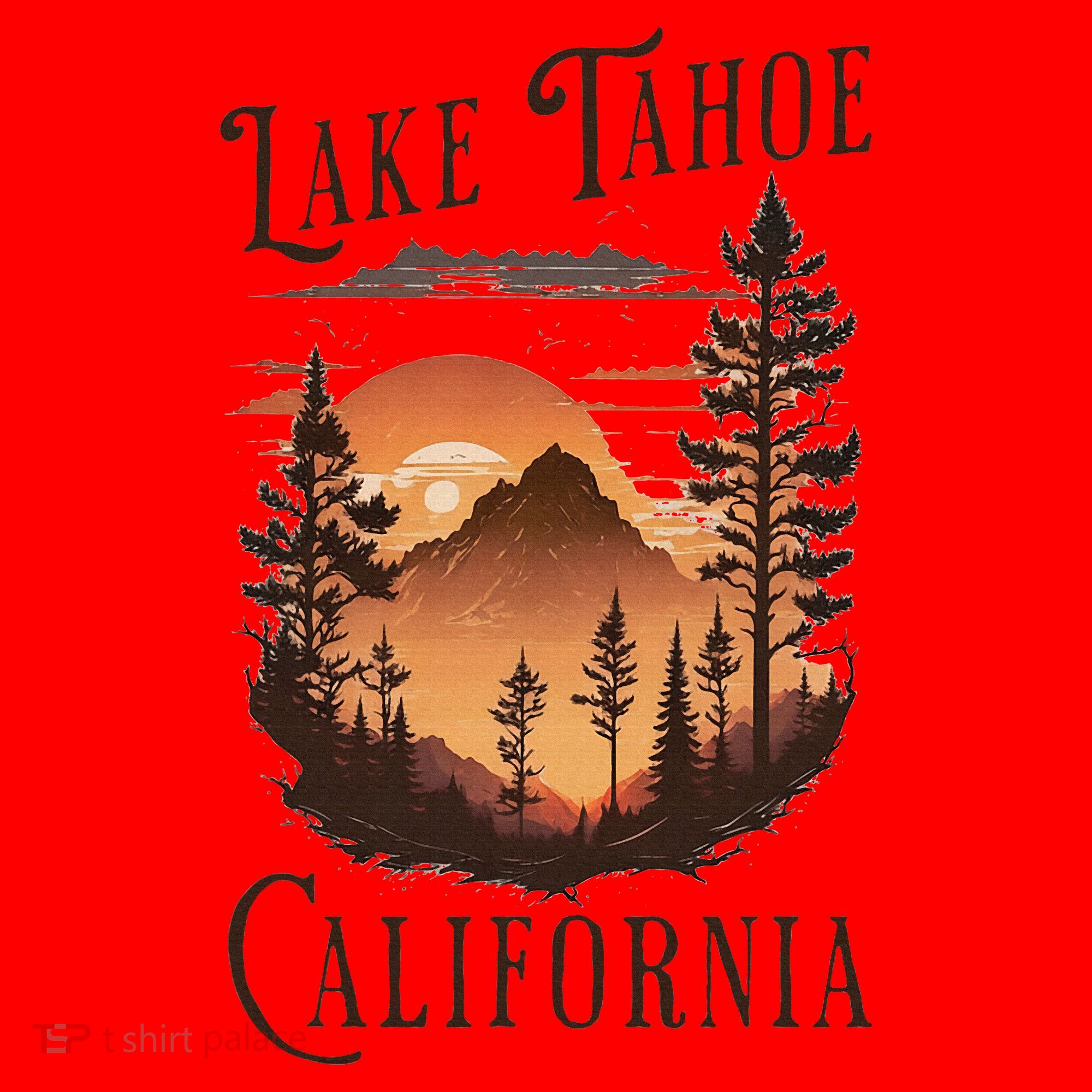 Lake Tahoe Santa Hat