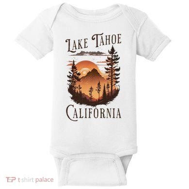 Lake Tahoe Baby Bodysuit
