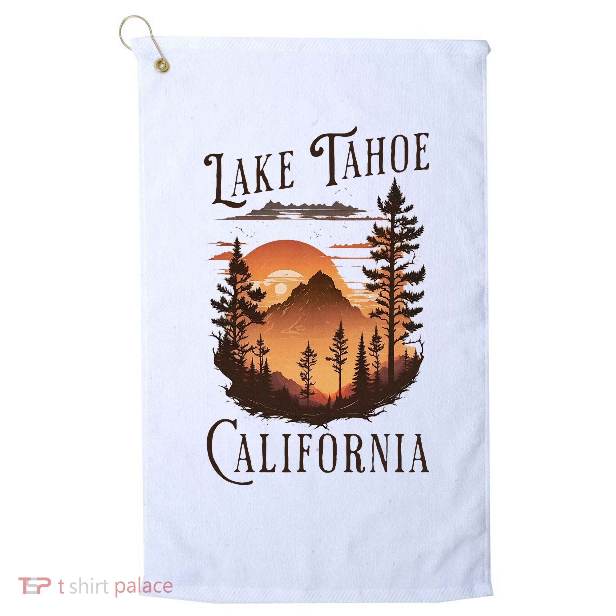 Lake Tahoe Golf Towel