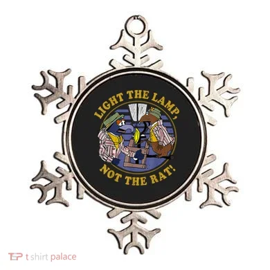 Light The Lamp Not The Rat Ornament