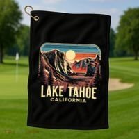 Lake Tahoe Golf Towel thumb 1