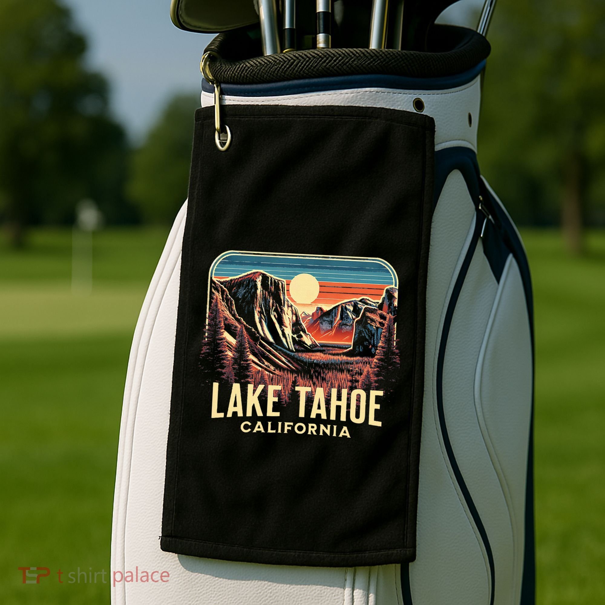 Lake Tahoe Golf Towel