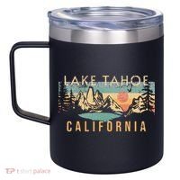 Lake Tahoe 12oz Stainless Steel Coffee Mug thumb 2