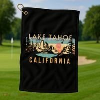 Lake Tahoe Golf Towel thumb 1