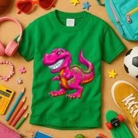 Little TRex Kids T-Shirt thumb 3
