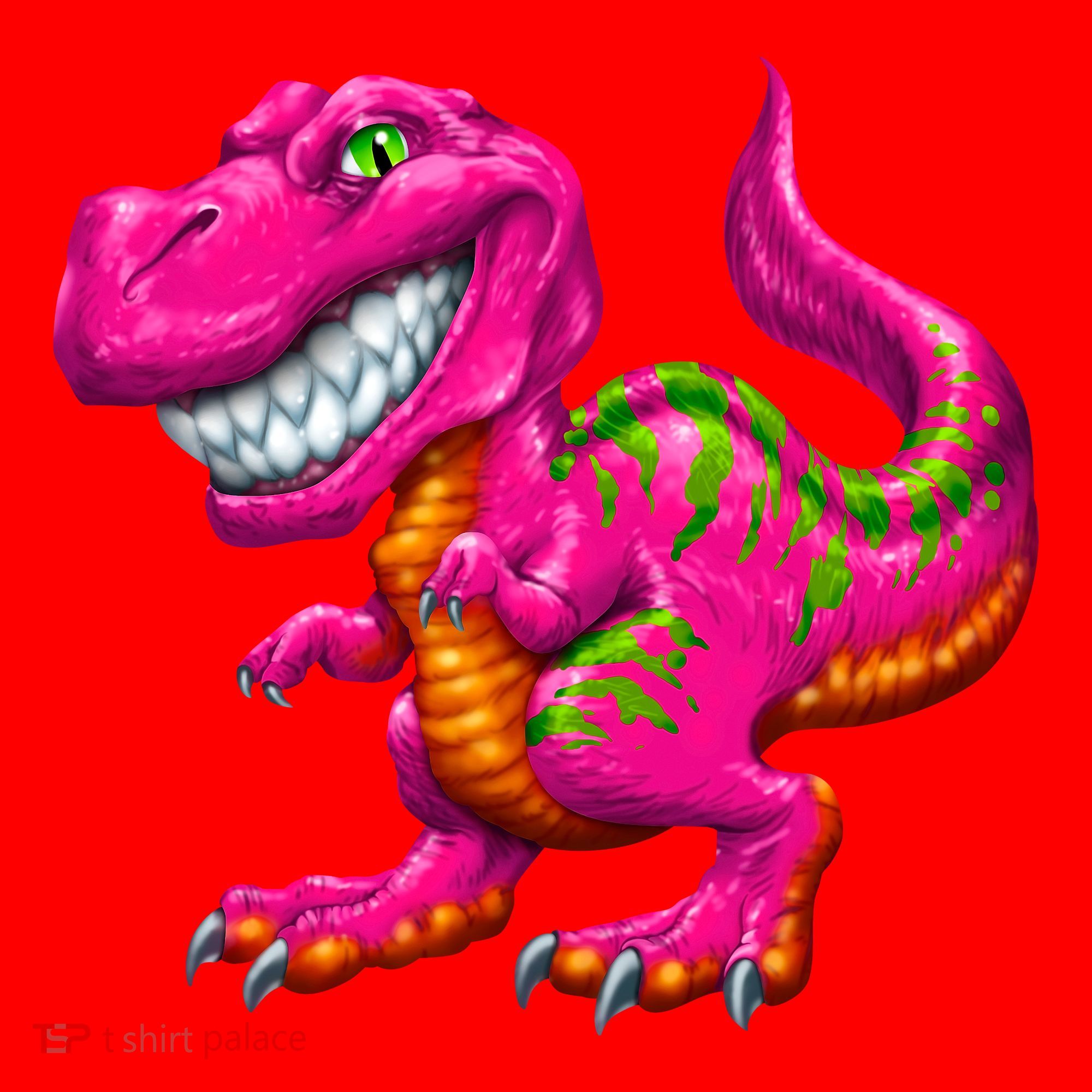 Little TRex Santa Hat