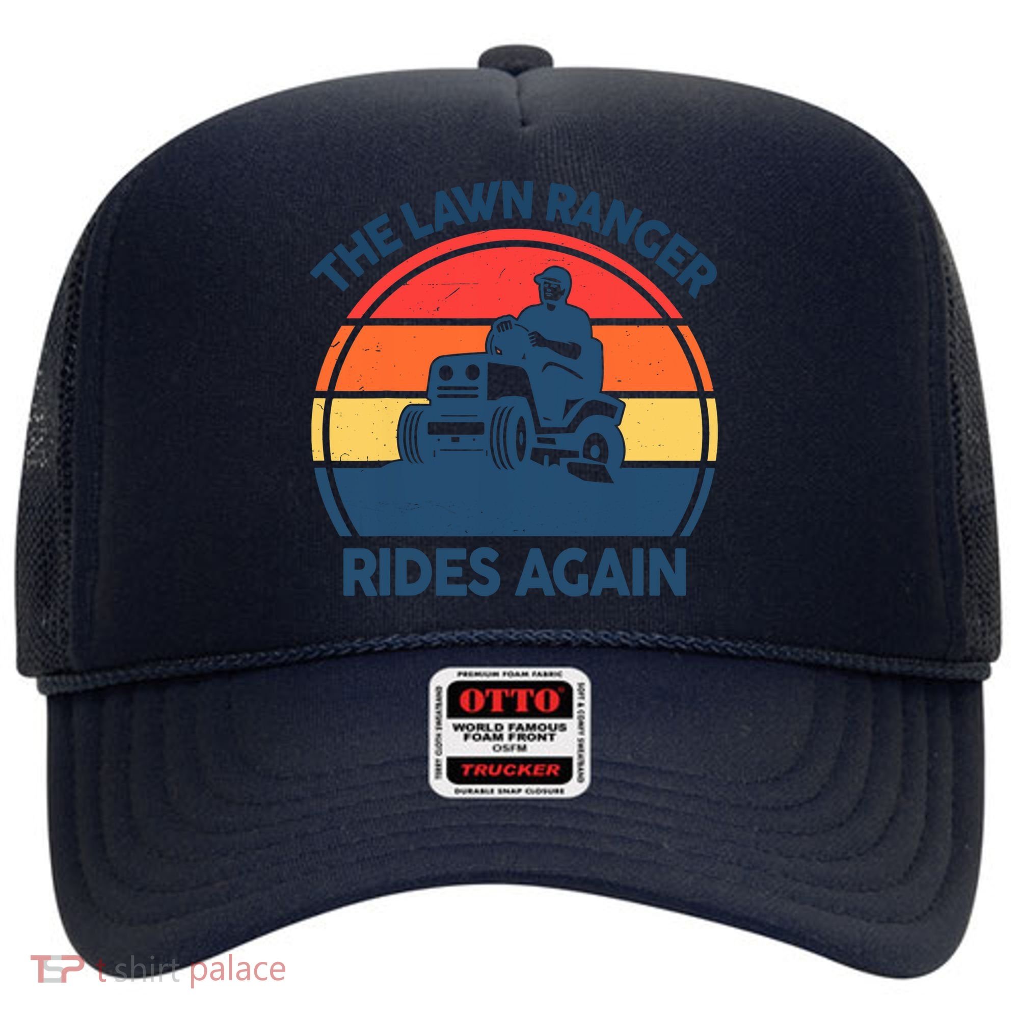 Lawn-Mowing The Lawn Ranger Rides Again Mower Gift Funny Dad Hat