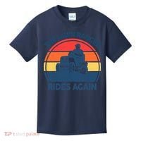 Lawn-Mowing The Lawn Ranger Rides Again Mower Gift Funny Dad Kids T-Shirt thumb 0