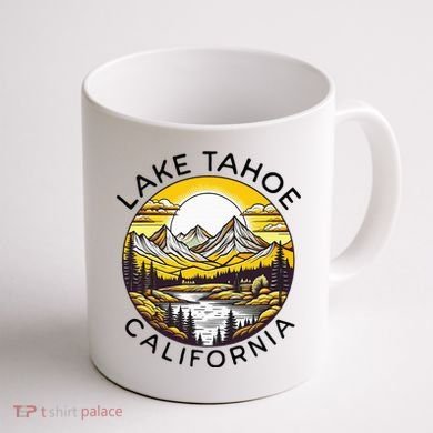 Lake Tahoe Coffee Mug back