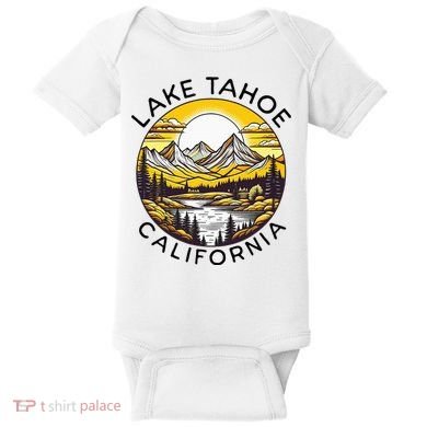 Lake Tahoe Baby Bodysuit