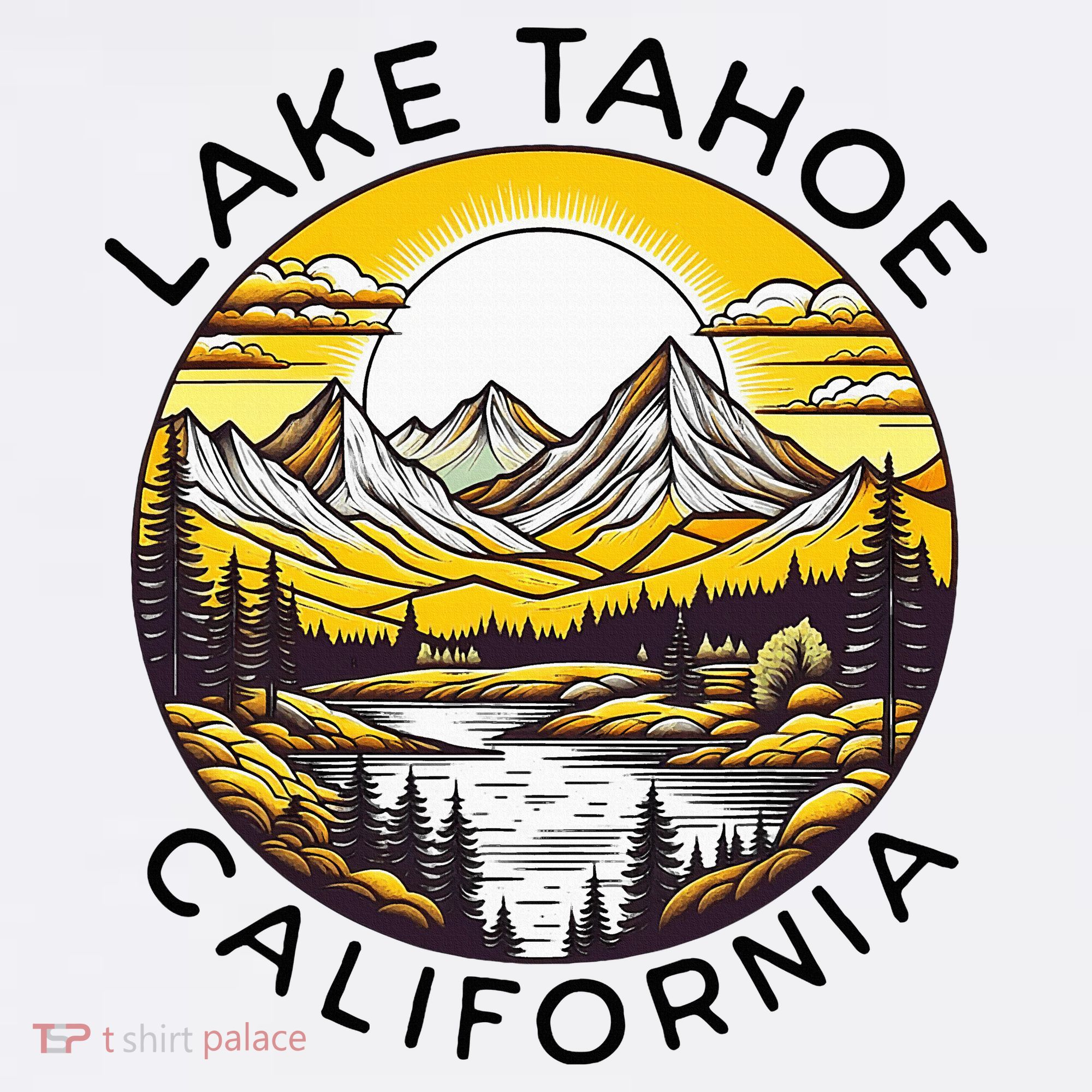 Lake Tahoe Kids T-Shirt